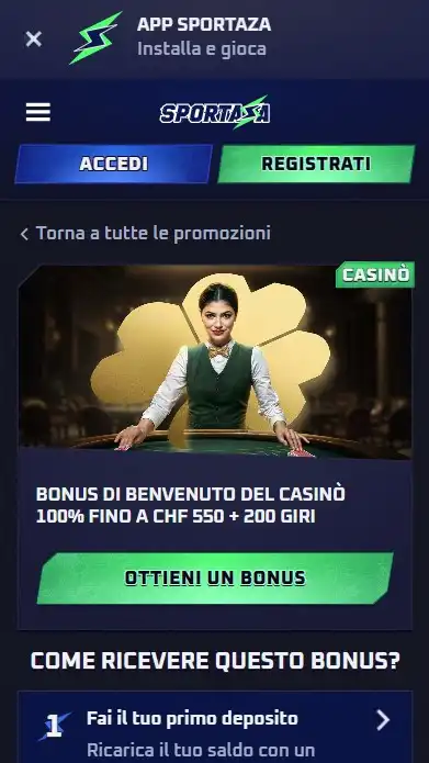 Bonus Casinò Mobile