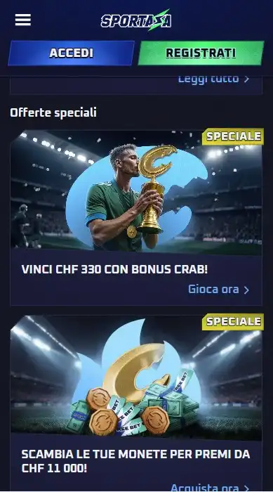 Bonus senza deposito