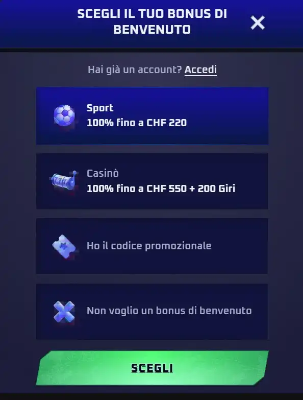 Procedura di Registrazione Passo Dopo Passo